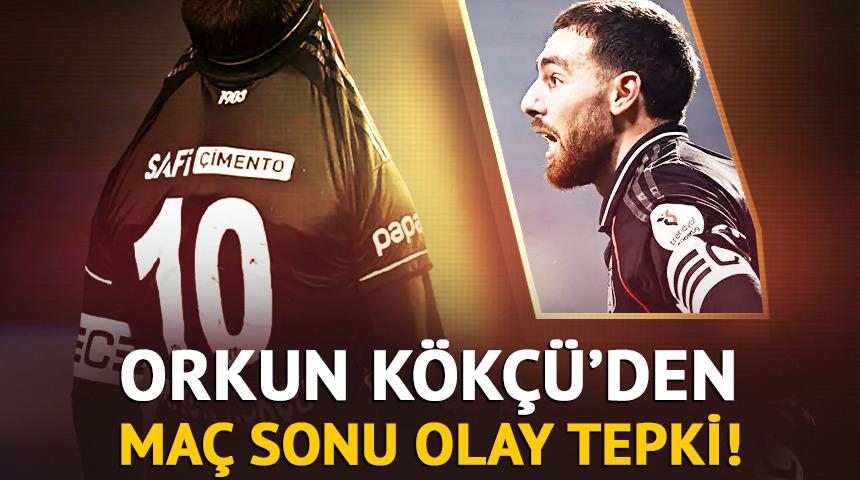 Beşiktaş'ta kaptan patladı! Orkun K&ouml;k&ccedil;&uuml;'den olay yaratan "susuyorum" &ccedil;ıkışı