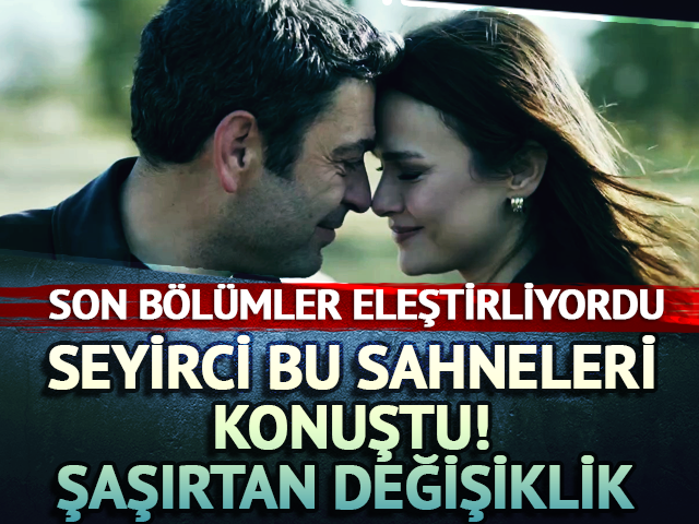 Sosyal medya bu sahneleri konuştu! Şaşırtan değişiklik