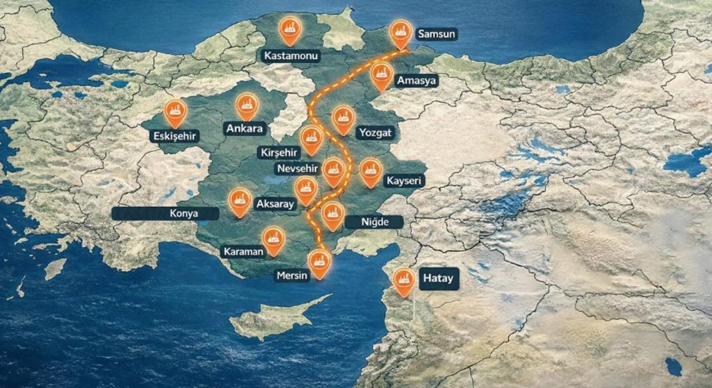 Marmara dan Anadolu ya sanayi göçü planlanıyor! Fabrika havzasına dönecek olan listede 14 il var 1