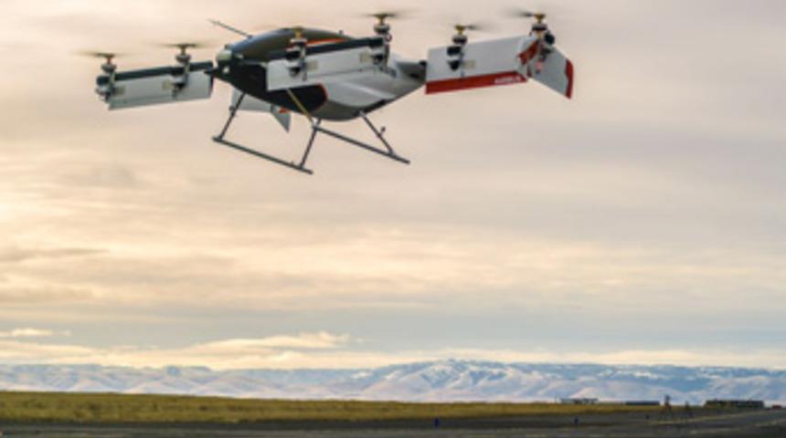 Airbus elektrikli &quot;uçan taksinin&quot; görüntülerini yayınladı