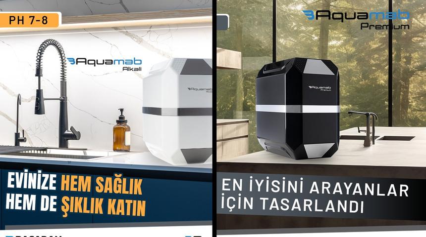 Evlerde alkali su d&ouml;nemi: Aquamab ile suyun doğru hali