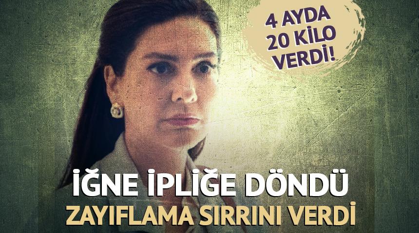 20 kilo verdi! İğne ipliğe d&ouml;nd&uuml; 