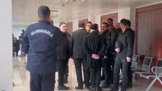 Aziz İhsan Aktaş'ın korumaları etten duvar ördü! MHP'den dikkat çeken çıkış: Keşke duruşmalar canlı yayınlanabilseydi