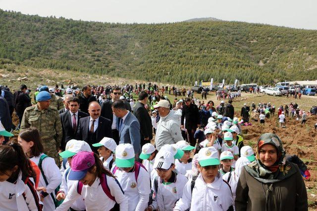 Isparta’da fidan dikim etkinliği