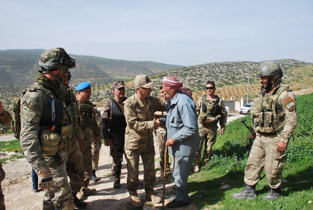 JÖH ve PÖH'ler, Afrin'de sivillerin sorunlarını dinledi