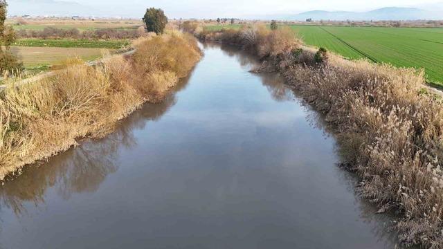 Menderes Nehri suya kavuştu 2