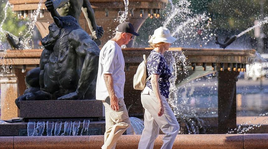 Avustralya'da rekor sıcaklık! 50 dereceye ulaştı