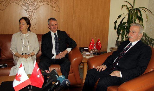 Kanada Büyükelçisi Cooter, Kayseri'de