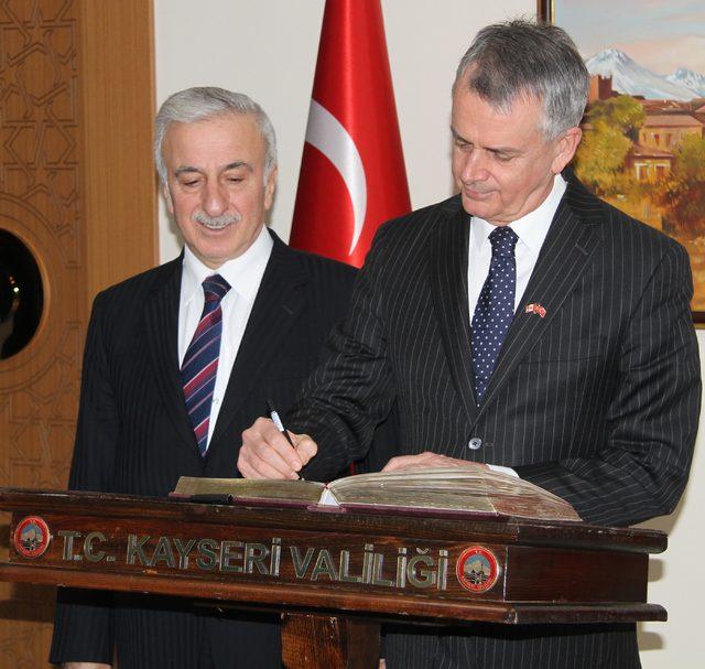 Kanada Büyükelçisi Cooter, Kayseri'de