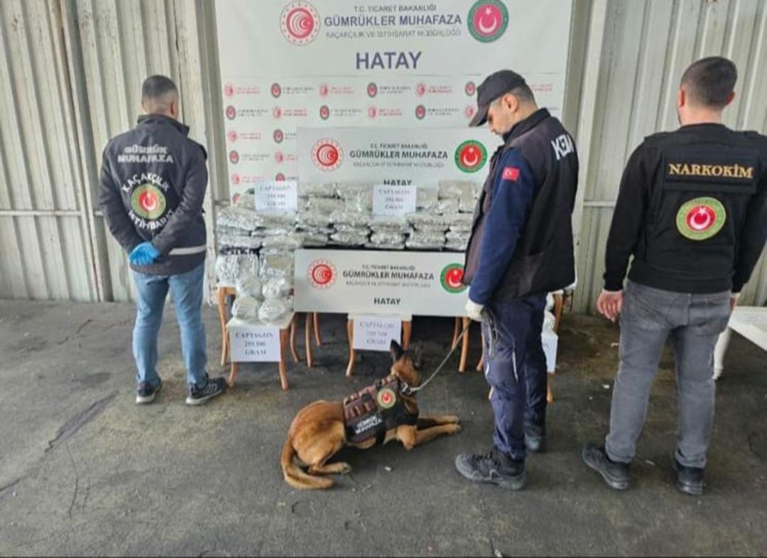 Mobilyaların i&ccedil;ine gizlemişler! İskenderun Limanı&rsquo;nda 1 milyon 392 bin uyuşturucu hap ele ge&ccedil;irildi 2