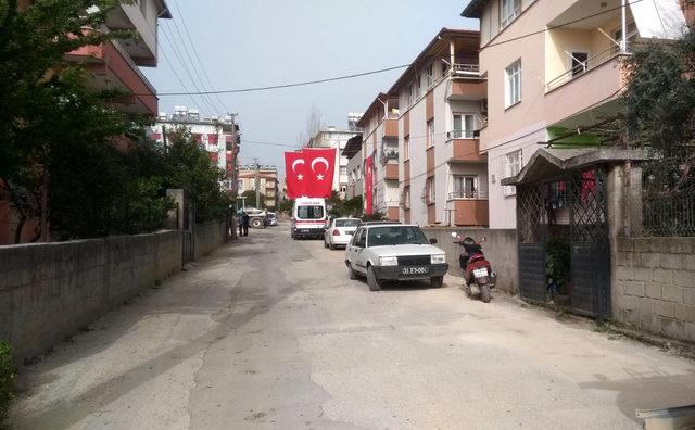 Hatay'a şehit ateşi düştü