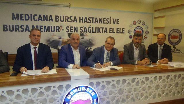 Memur-Sen Bursa İl Temsilciliği’nden üyelerine sağlık ayrıcalığı