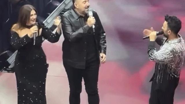 Tarkan, Ata Demirer ve Sibel Can aynı sahnede! Sosyal medya onları konuştu