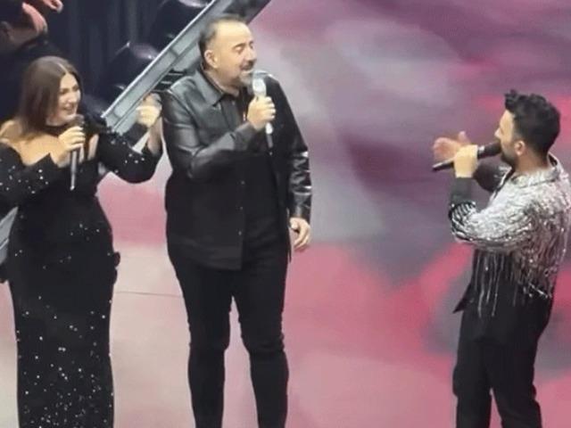 Konsere damga vuran anlar! Sosyal medya onları konuşuyor