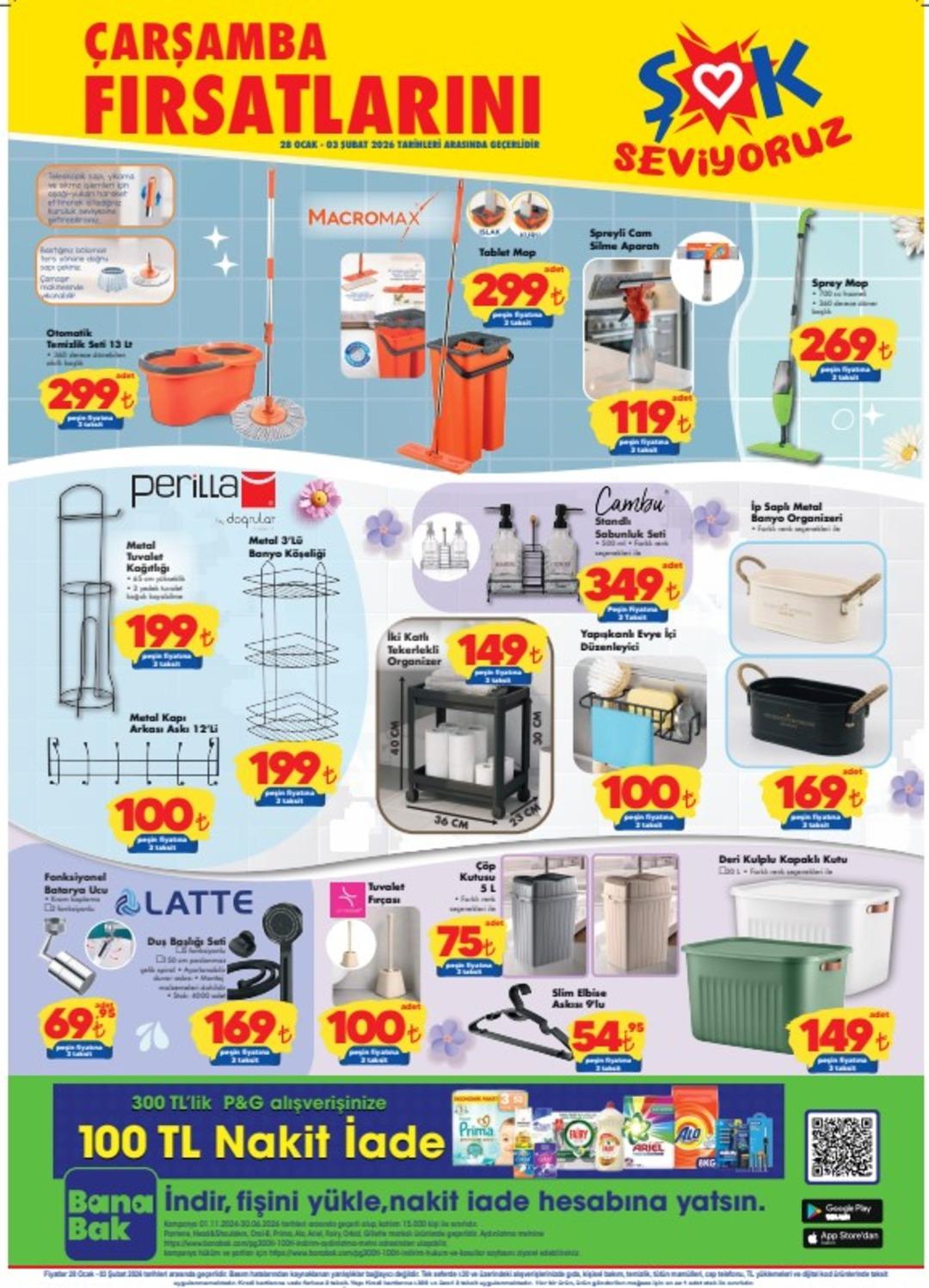 ŞOK a Samsung Akıllı Çamaşır Kurutma Makinesi geliyor! 28 Ocak 2026 ŞOK aktüel katalog yayınlandı! 5