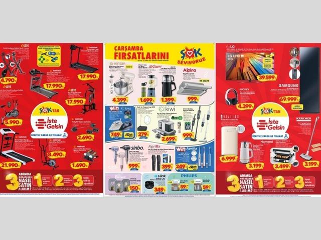 ŞOK'a Samsung Akıllı &Ccedil;amaşır Kurutma Makinesi geliyor! 28 Ocak 2026 ŞOK akt&uuml;el katalog yayınlandı!