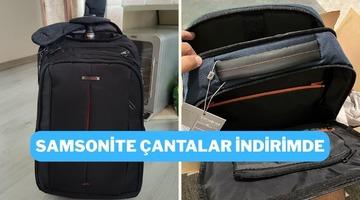 Kaliteli ve işlevsel: SAMSONITE sırt &ccedil;antalarında indirim başladı