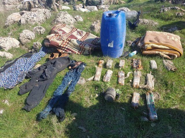 Mardin'de PKK silahları ele geçirildi
