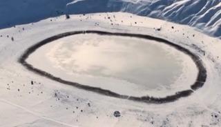 Soğuk hava Polat G&ouml;l&uuml;&rsquo;n&uuml; buzla kapladı