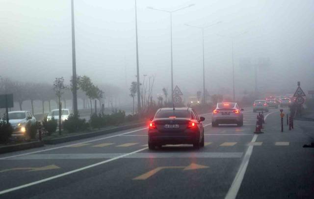 Muğla&rsquo;da yağmur sonrası yoğun sis ulaşımı olumsuz etkiledi 1