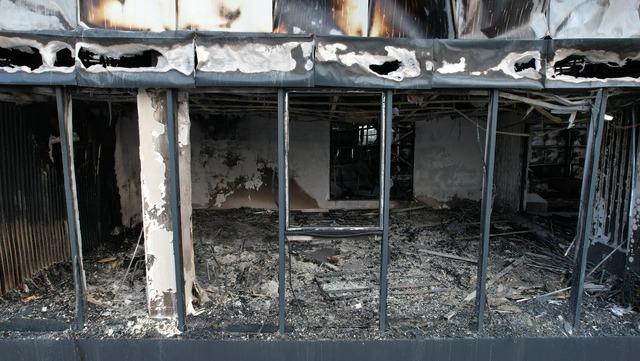 Çorum da yangın çıkan lavaş fabrikası kullanılamaz hale geldi 2