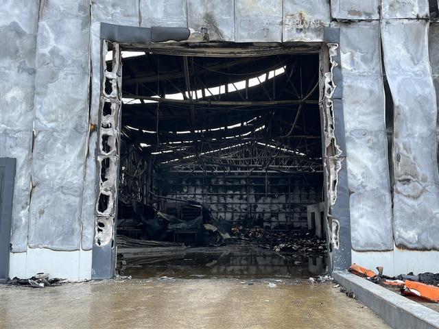 Çorum da yangın çıkan lavaş fabrikası kullanılamaz hale geldi 8