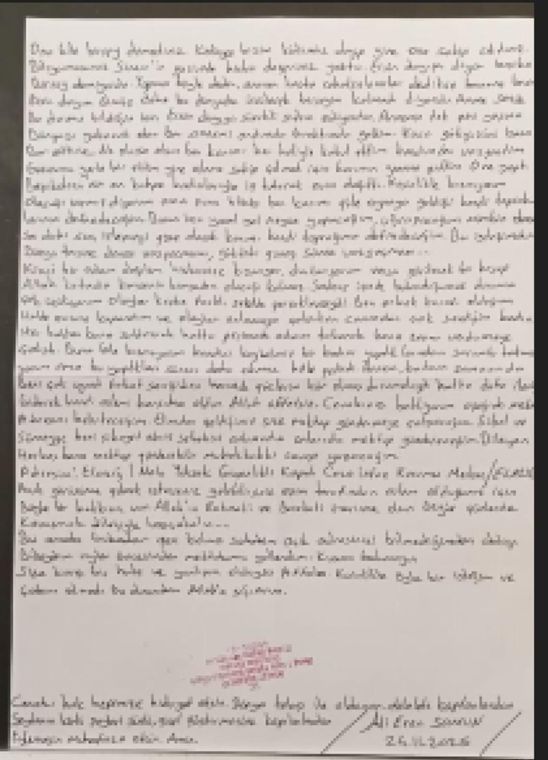 Mermilerle adını yazmış! Katilden pişkin istek: Aileye mektup g&ouml;ndermiş 4