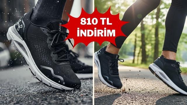 Hem stil hem performans arayan erkekler için: Under Armour ayakkabı indirimde