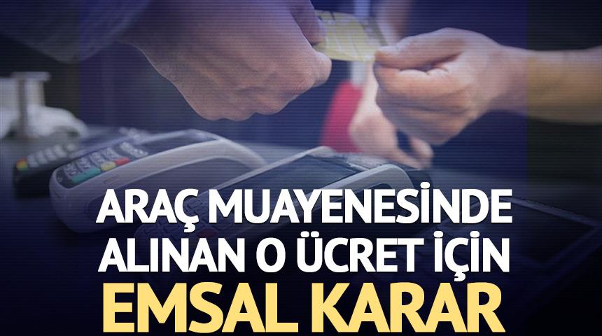T&Uuml;VT&Uuml;RK kredi kartı komisyonu ile ilgili emsal karar