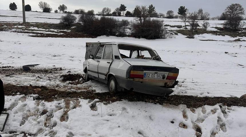 K&ouml;y korucusu kazada yaralandı