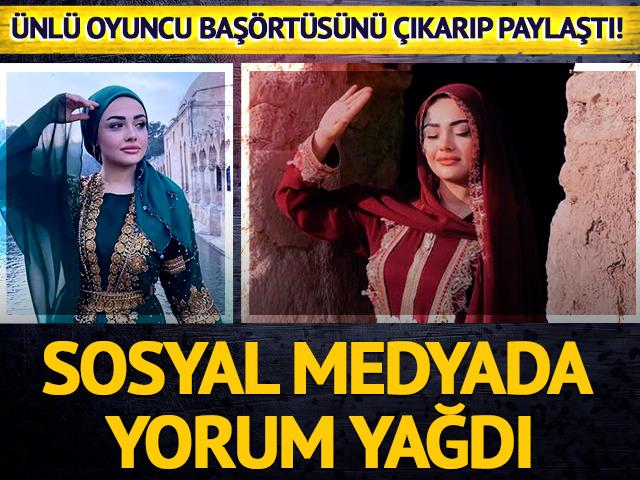 Baş&ouml;rt&uuml;s&uuml;n&uuml; &ccedil;ıkarıp paylaştı! 'Hayatını yaşa'