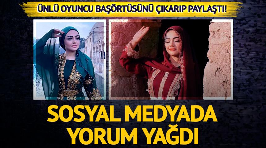 Baş&ouml;rt&uuml;s&uuml;n&uuml; &ccedil;ıkarıp paylaştı! 'Hayatını yaşa'