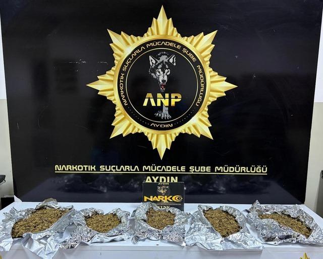 Aydın’da uyuşturucuya geçit yok: 3 gözaltı 1
