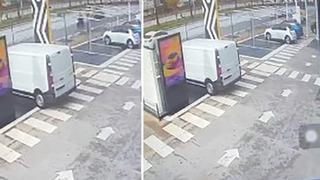 Alanya'da ölümle sonuçlanan trafik kazası güvenlik kamerasına yansıdı