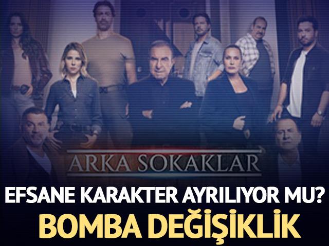 Arka Sokaklar'da efsane karakter ayrılıyor mu? Bomba değişiklik