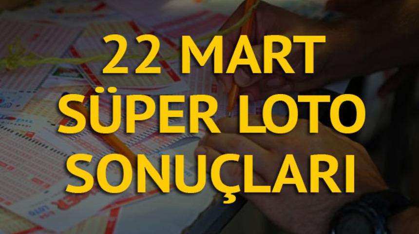 Süper Loto sonuçları - 22 Mart Milli Piyango Süper Loto sonuçları: Devirli ikramiye ikiye bölündü!
