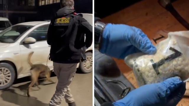 Binlerce uyuşturucu hap ele geçirildi: 3 kişi tutuklandı