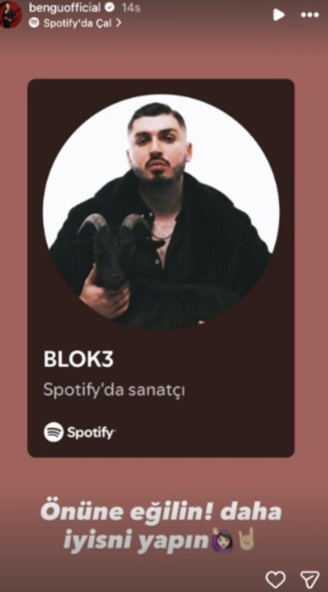 Beng&uuml; den Blok3 e destek!  &Ouml;n&uuml;ne eğilin  1