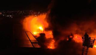 Bursa'da kimyasal fabrikasında yangın! 