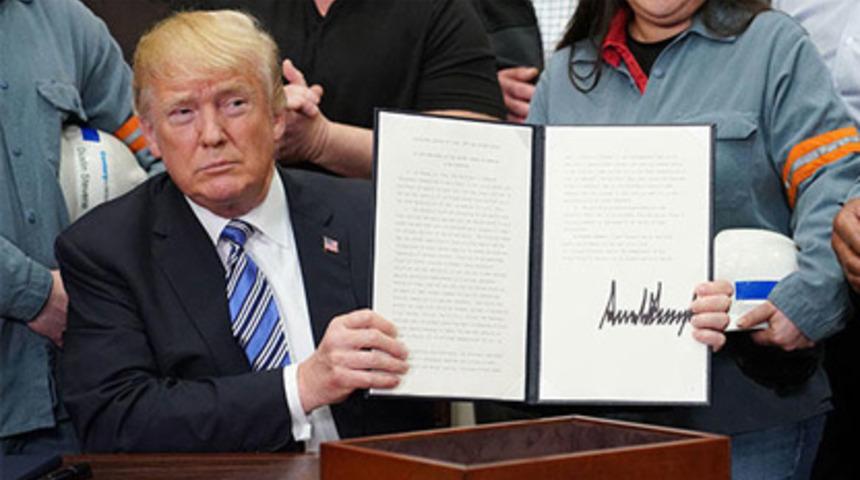 Trump, tüm dünyanın merakla beklediği açıklamayı yaptı
