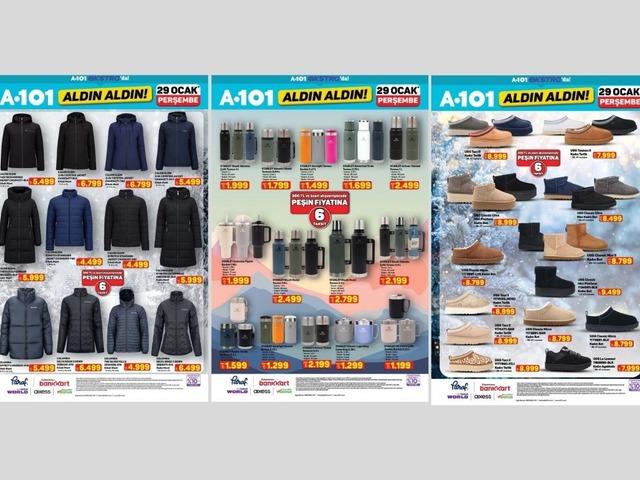 A101'e Stanley termos &ccedil;eşitleri geliyor! 29 Ocak 2026 A101 katalog yayınlandı!