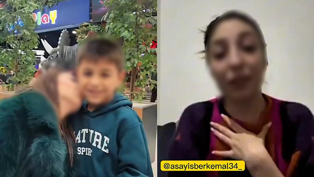 G&ouml;r&uuml;nt&uuml;ler infiale yol a&ccedil;mıştı! K&uuml;&ccedil;&uuml;k &ccedil;ocuğu dudağından &ouml;pm&uuml;şt&uuml;: &Ouml;ğretmeni değil annesiymiş 2