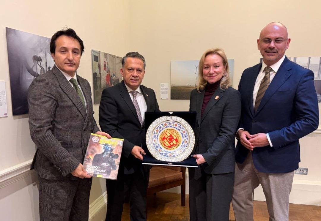 KGK dan Londra da resmi temaslar! Gazeteciliğin geleceği, uluslararası medya ilişkileri ve iş birliği olanakları ele alındı 3