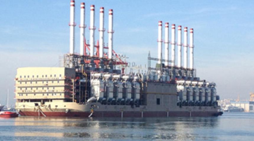 İstanbul'a yüzer elektrik santrali geliyor