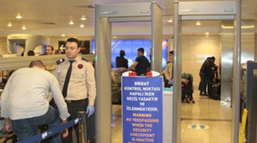 Atatürk Havalimanı'nda yeni önlem: Ultrasonik kişi algılama sistemi'