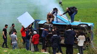 'Kalk Gidelim’ setinde korku dolu anlar! 