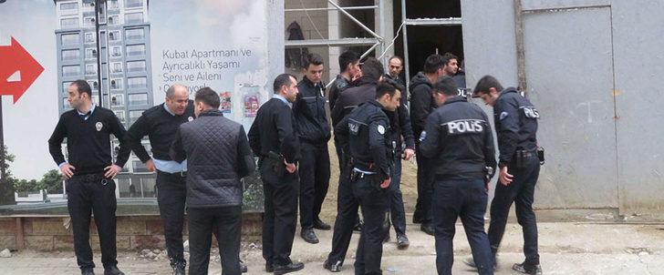 Kadıköy'de hırsız polis kovalamacası! Polise kürekle saldırdı!