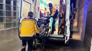 Madde kullandığı iddia edilen 2 şahıs hastaneye kaldırıldı