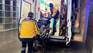 Madde kullandığı iddia edilen 2 şahıs hastaneye kaldırıldı