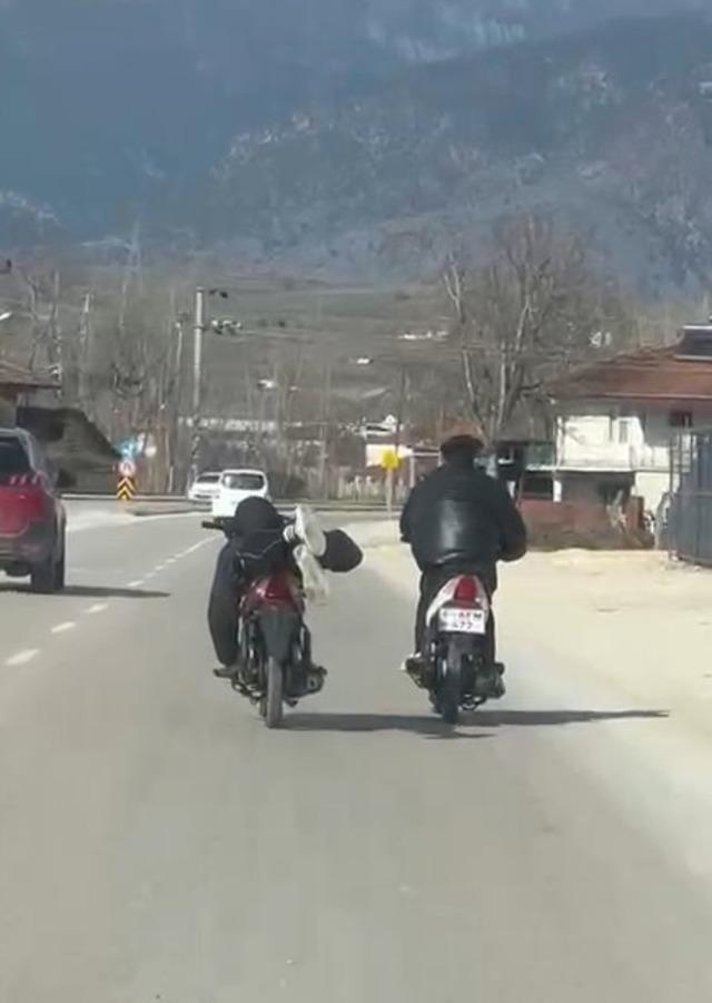 Tokat&rsquo;ta trafik g&uuml;venliğini tehlikeye d&uuml;ş&uuml;ren motosikletlilere ceza yağdı 2